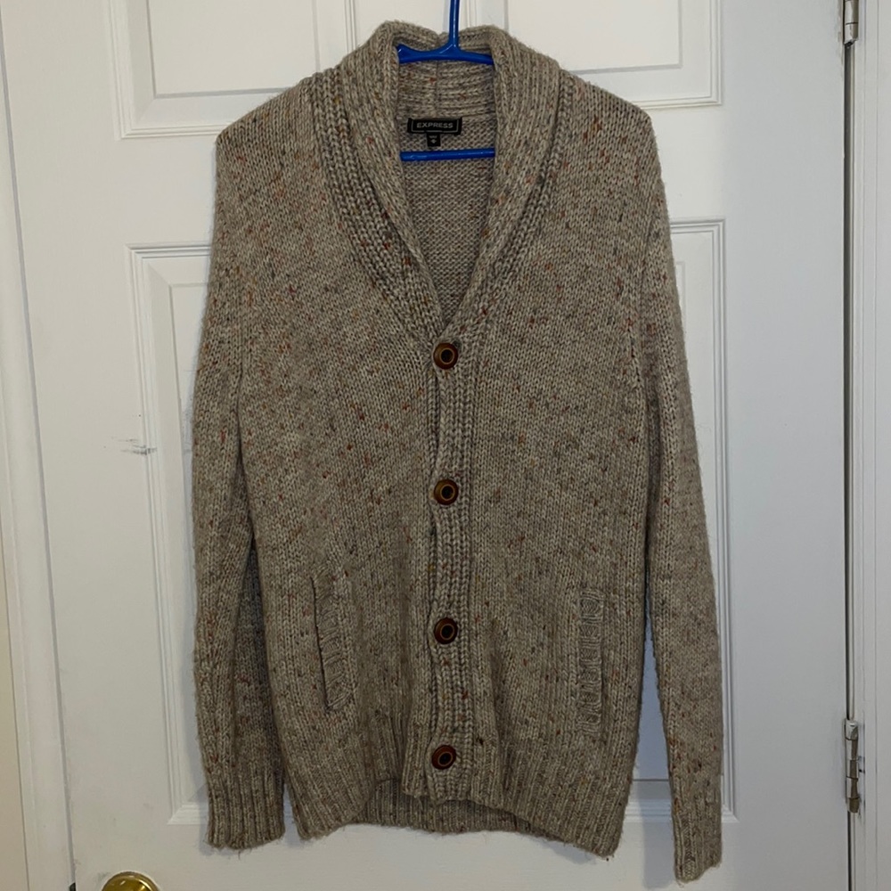 Express beige cardigan